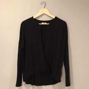 Silence + Noise Keyhole Longsleeve Shirt